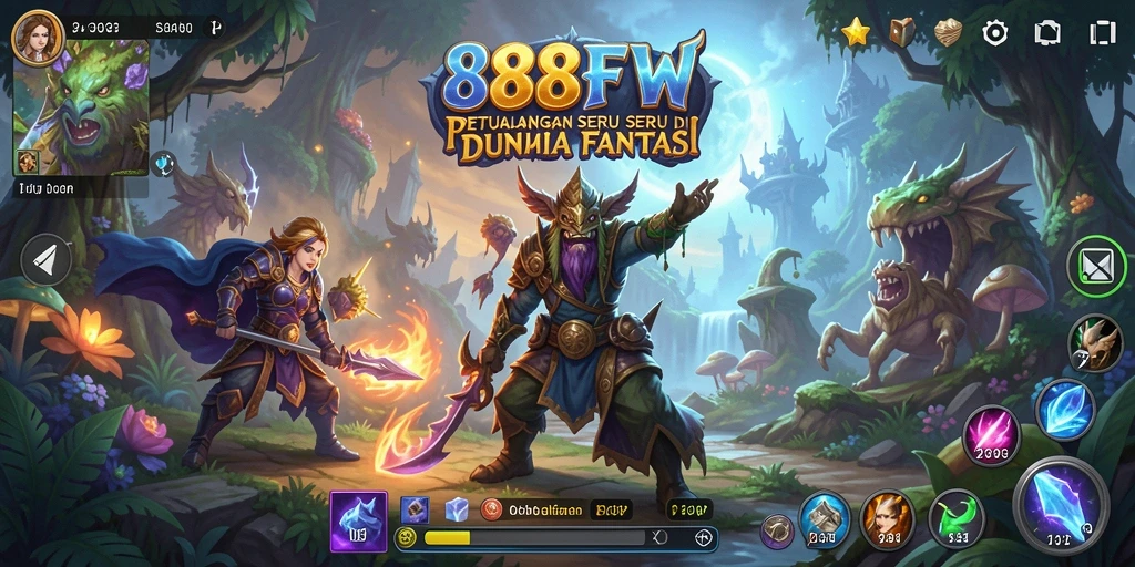 Tampilan screenshot gameplay 888FW yang menakjubkan dan menyenangkan.