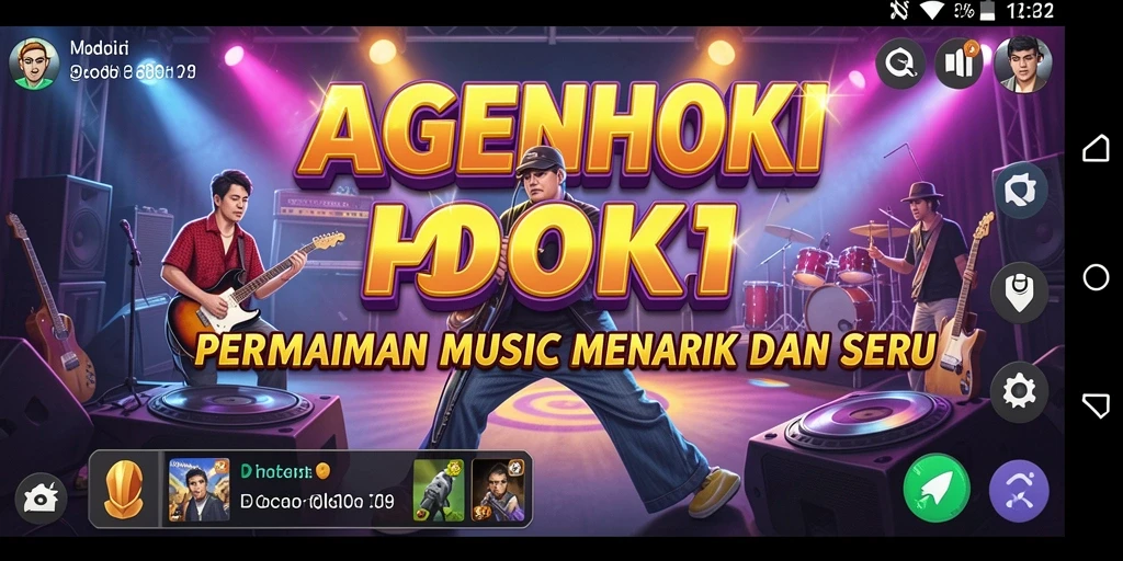 Tampilan gameplay AGENHOKI yang seru dan interaktif.