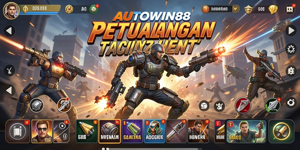 Gameplay intens di AUTOWIN88 dengan pertempuran yang mendebarkan.