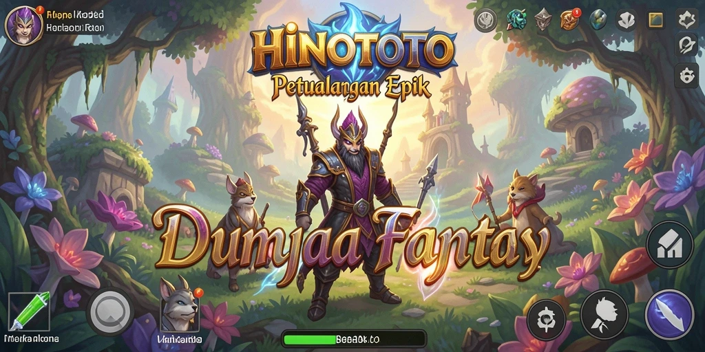 Gameplay seru <strong>HINOTOTO</strong> penuh dengan tantangan dan petualangan.