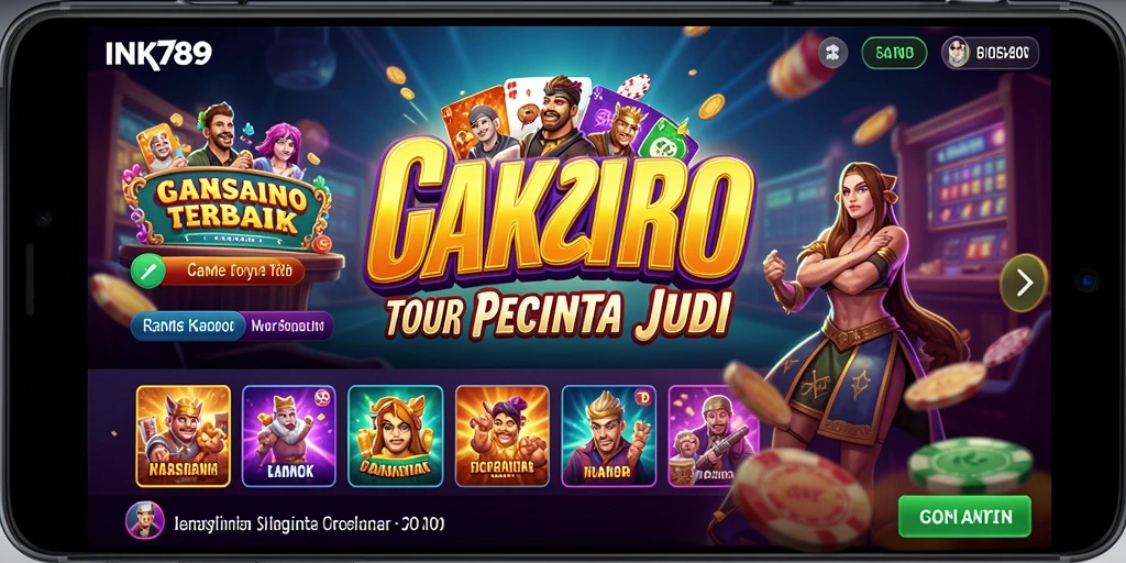 Tampilan gameplay Kasino yang mendebarkan di INK789.