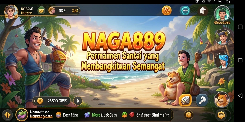 Tangkapan layar NAGA889 menampilkan gameplay yang penuh warna dan interaksi yang menyenangkan.