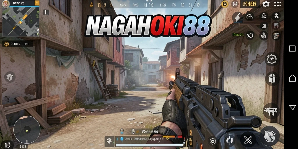 Gameplay seru NAGAHOKI88 dalam pertempuran FPS yang mendebarkan.