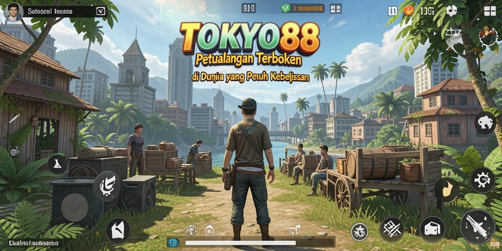 Gameplay Open World yang seru dan mendalam di TOKYO88.