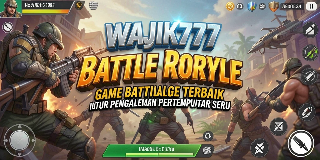 Gameplay seru dalam pertempuran Battle Royale yang mendebarkan.