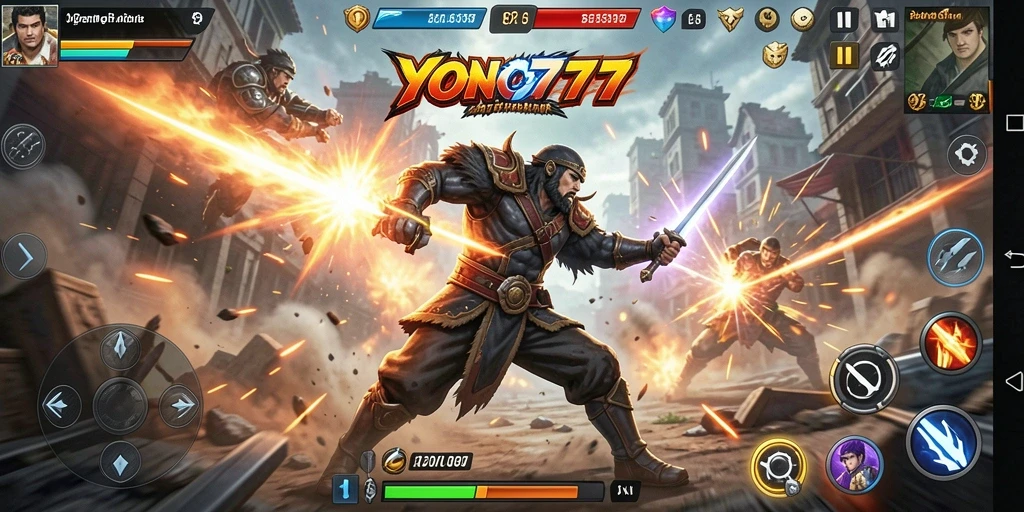 Gameplay seru dan mendebarkan dari YONO777 terlihat dalam aksi.